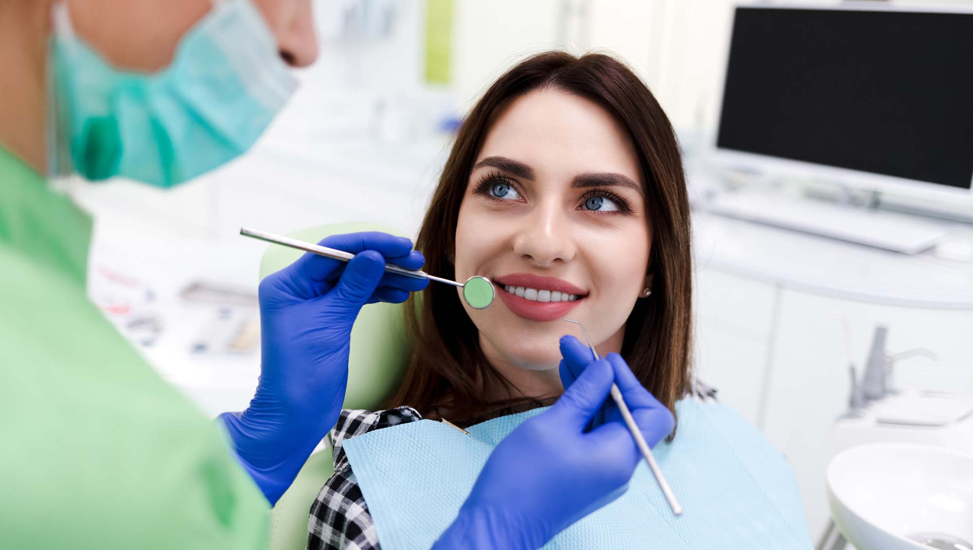 Dentist for Check-up and Cleans